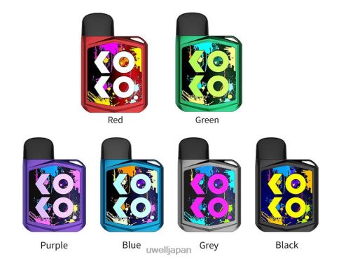 UWELL CALIBURN KOKO PRIME ポッドキット 15w | UWELL 電子タバコ グレー J0X2T180